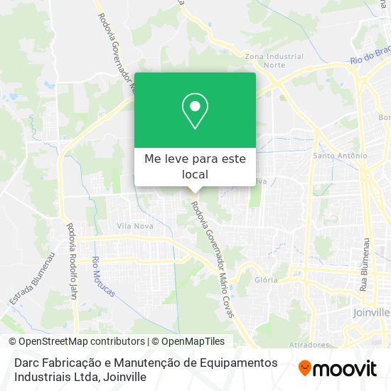 Darc Fabricação e Manutenção de Equipamentos Industriais Ltda mapa