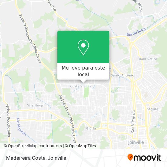 Madeireira Costa mapa