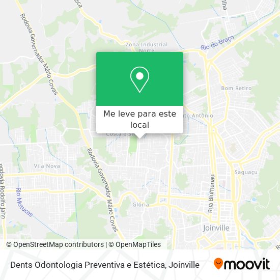 Dents Odontologia Preventiva e Estética mapa