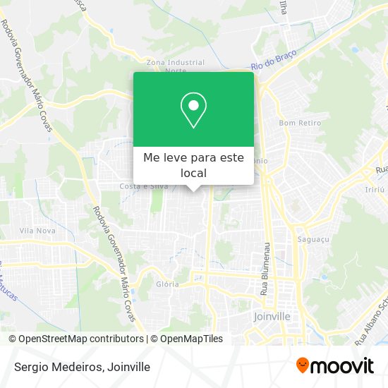 Sergio Medeiros mapa