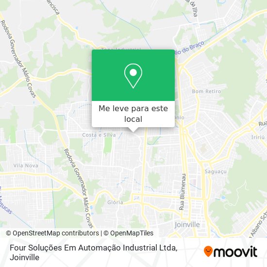 Four Soluções Em Automação Industrial Ltda mapa