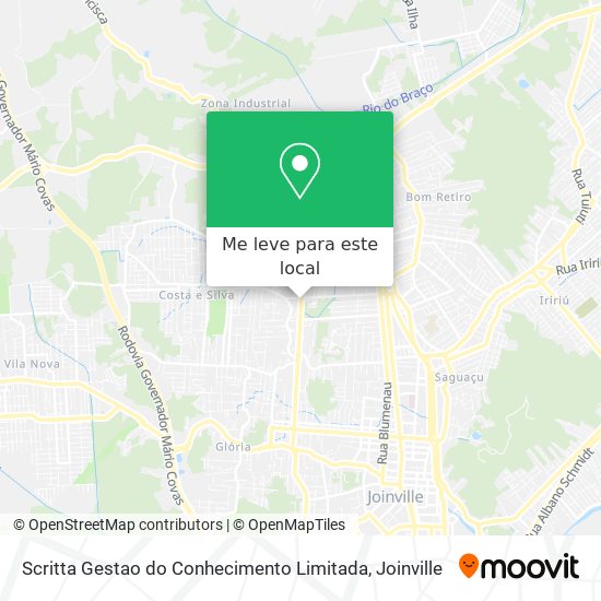 Scritta Gestao do Conhecimento Limitada mapa