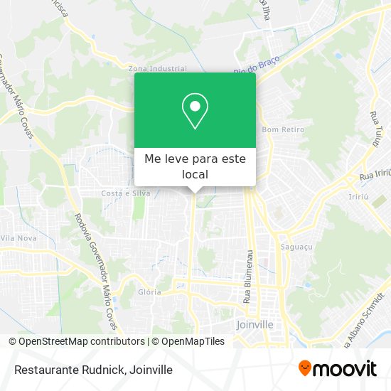 Restaurante Rudnick mapa