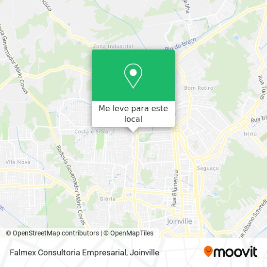 Falmex Consultoria Empresarial mapa
