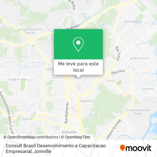 Consult Brasil Desenvolvimento e Capacitacao Empresarial mapa