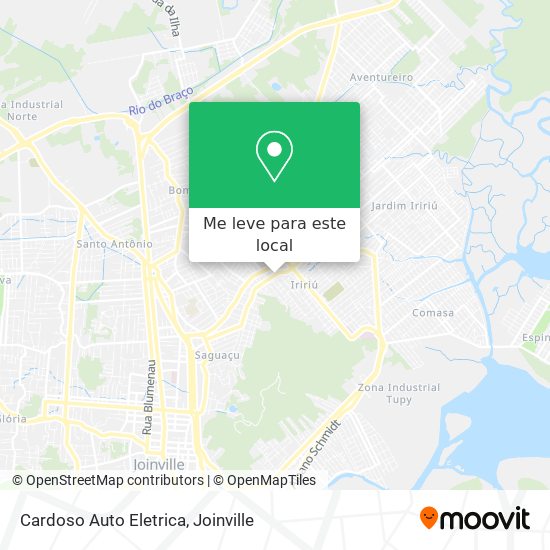 Cardoso Auto Eletrica mapa