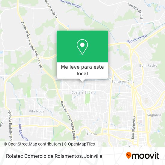 Rolatec Comercio de Rolamentos mapa