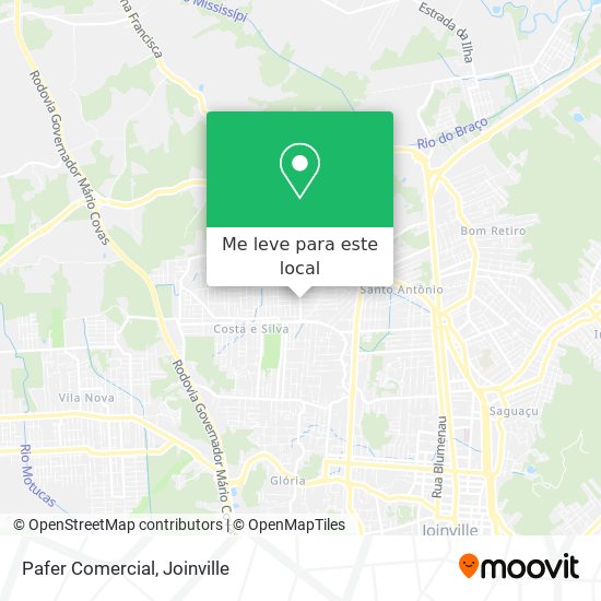 Pafer Comercial mapa