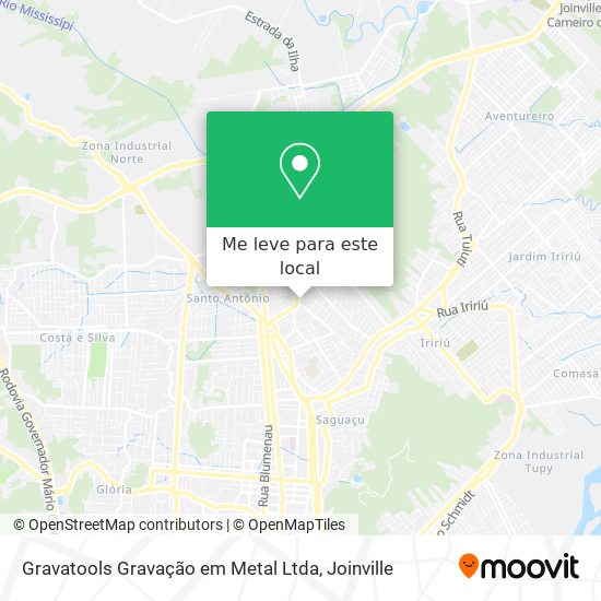 Gravatools Gravação em Metal Ltda mapa