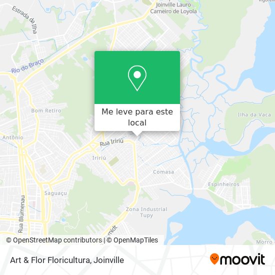 Art & Flor Floricultura mapa