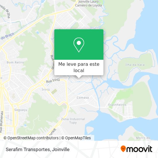 Serafim Transportes mapa