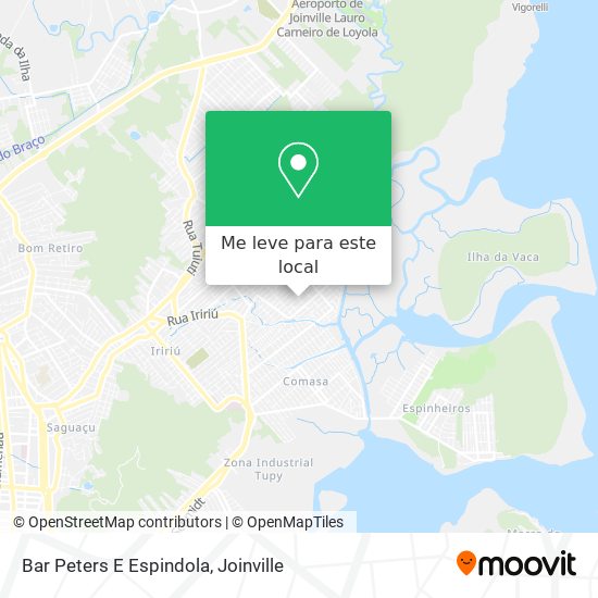 Bar Peters E Espindola mapa