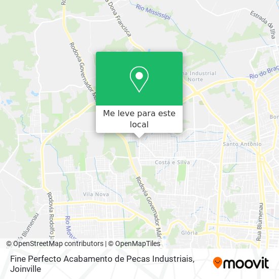 Fine Perfecto Acabamento de Pecas Industriais mapa