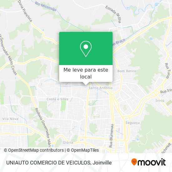 UNIAUTO COMERCIO DE VEICULOS mapa