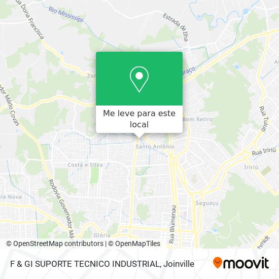 F & GI SUPORTE TECNICO INDUSTRIAL mapa