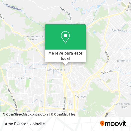 Ame Eventos mapa