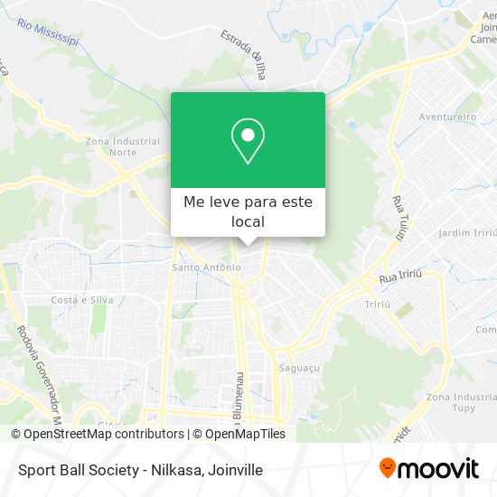 Sport Ball Society - Nilkasa mapa