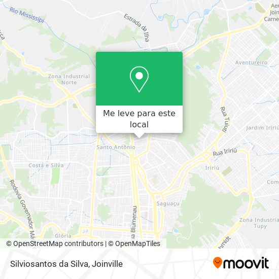 Silviosantos da Silva mapa