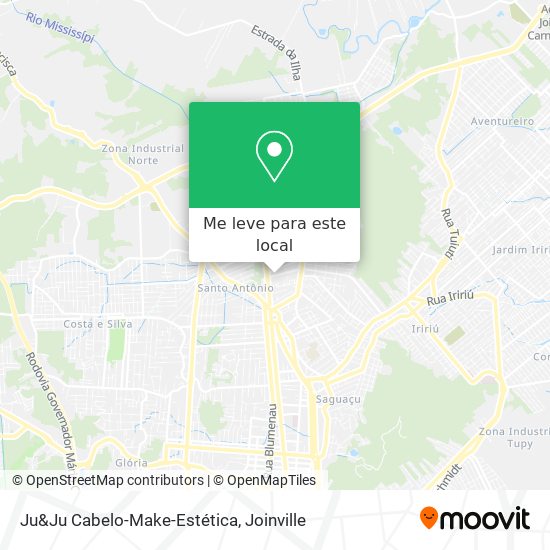 Ju&Ju Cabelo-Make-Estética mapa