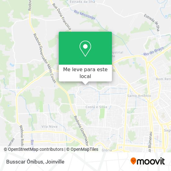 Busscar Ônibus mapa