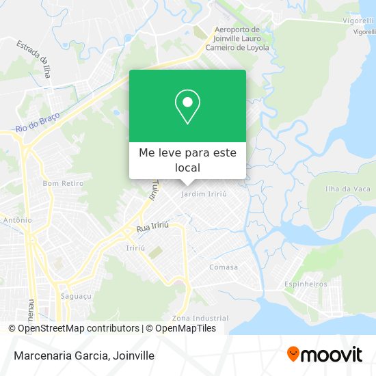 Marcenaria Garcia mapa