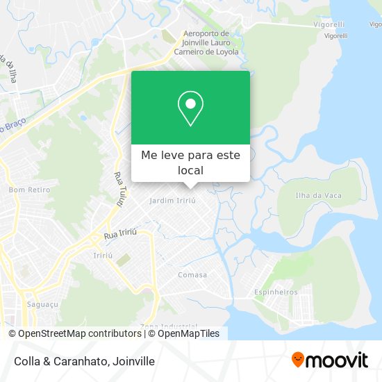 Colla & Caranhato mapa