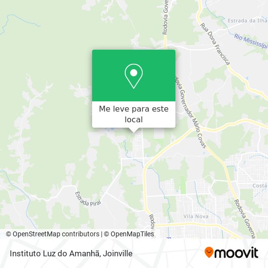 Instituto Luz do Amanhã mapa