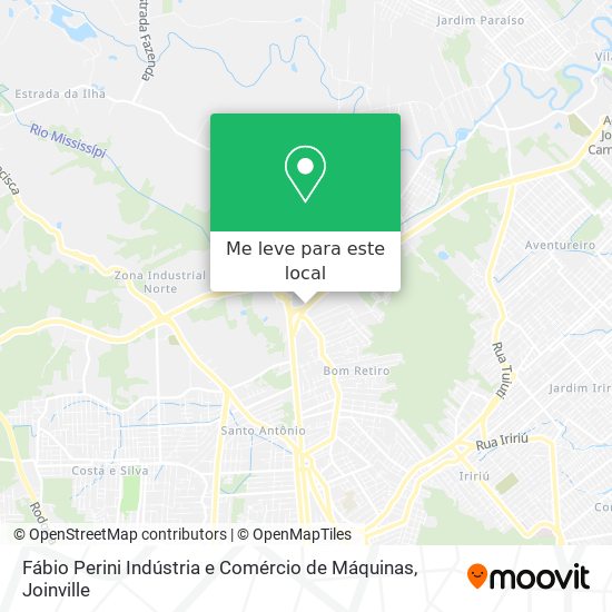 Fábio Perini Indústria e Comércio de Máquinas mapa