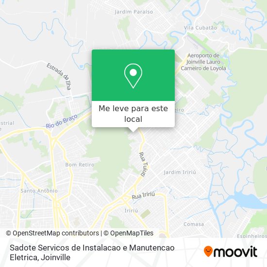 Sadote Servicos de Instalacao e Manutencao Eletrica mapa