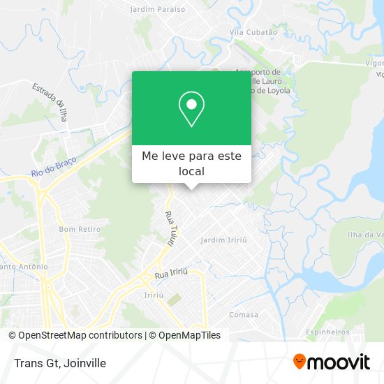 Trans Gt mapa