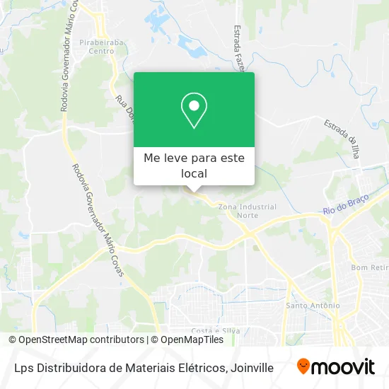Lps Distribuidora de Materiais Elétricos mapa