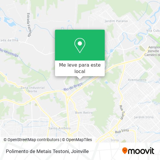 Polimento de Metais Testoni mapa