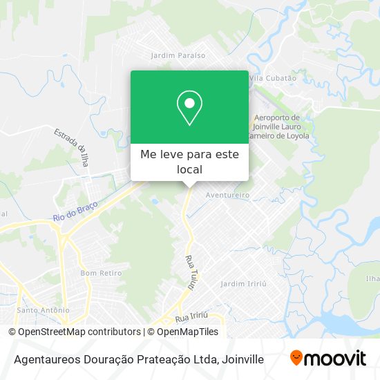 Agentaureos Douração Prateação Ltda mapa