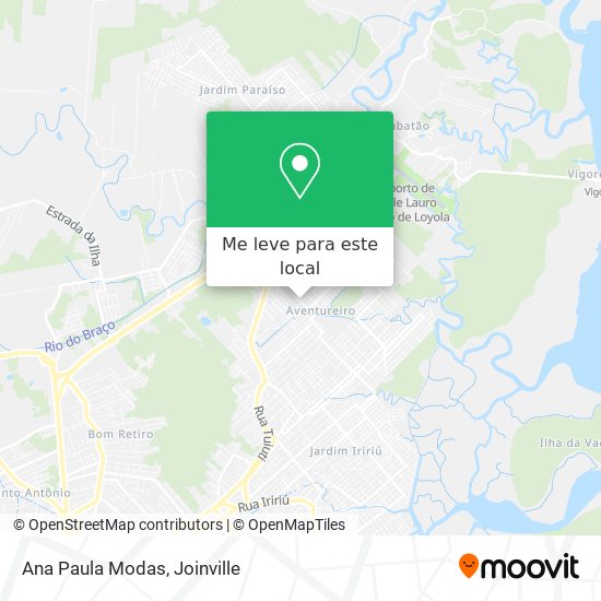 Ana Paula Modas mapa