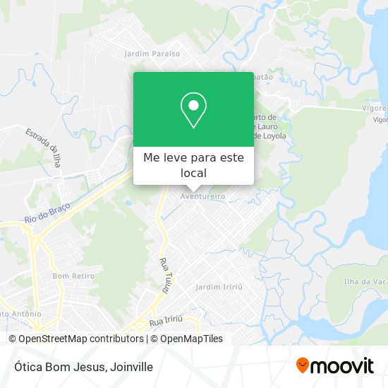 Ótica Bom Jesus mapa