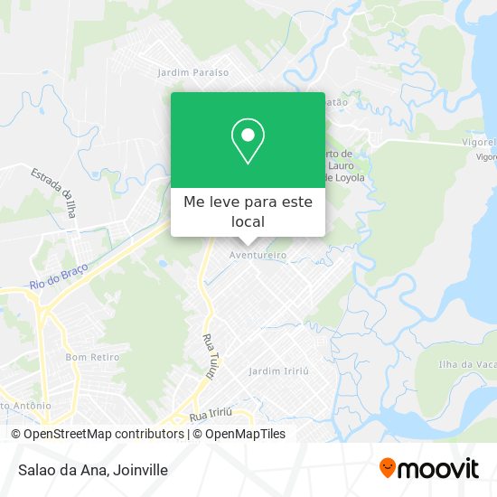 Salao da Ana mapa
