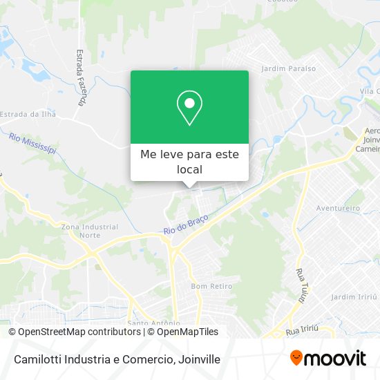 Camilotti Industria e Comercio mapa