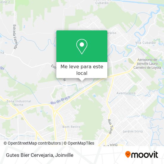 Gutes Bier Cervejaria mapa