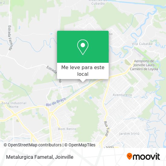 Metalurgica Fametal mapa
