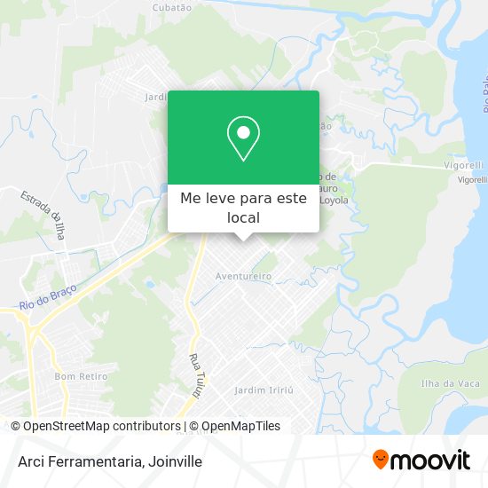 Arci Ferramentaria mapa