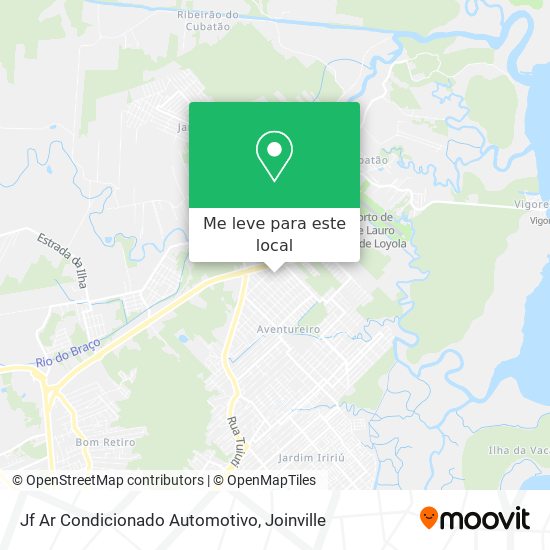 Jf Ar Condicionado Automotivo mapa