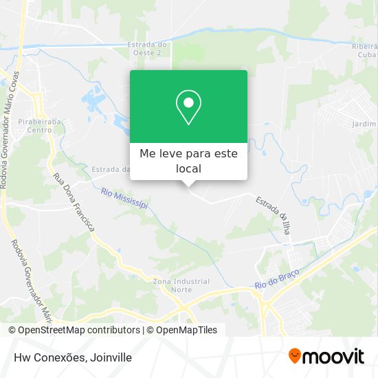 Hw Conexões mapa