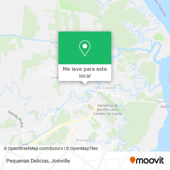 Pequenas Delicias mapa