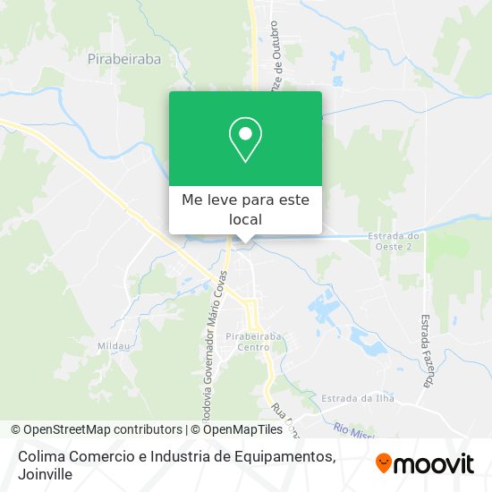 Colima Comercio e Industria de Equipamentos mapa