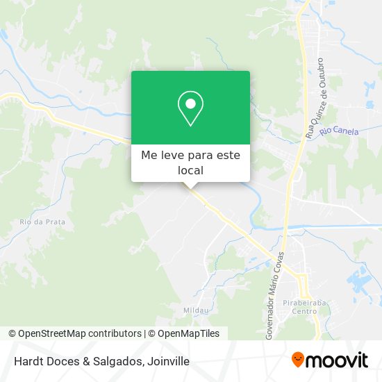 Hardt Doces & Salgados mapa
