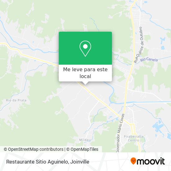 Restaurante Sitio Aguinelo mapa