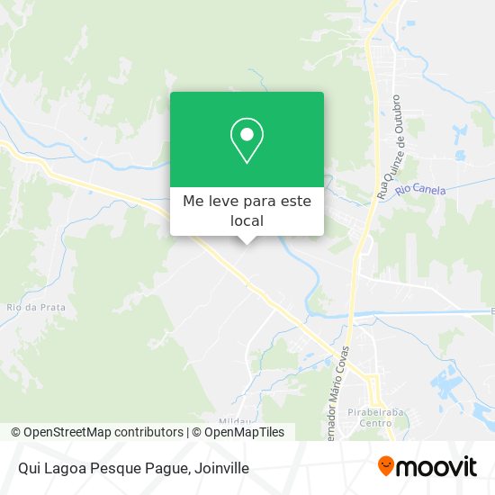 Qui Lagoa Pesque Pague mapa