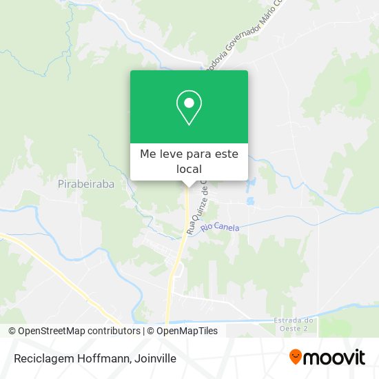 Reciclagem Hoffmann mapa