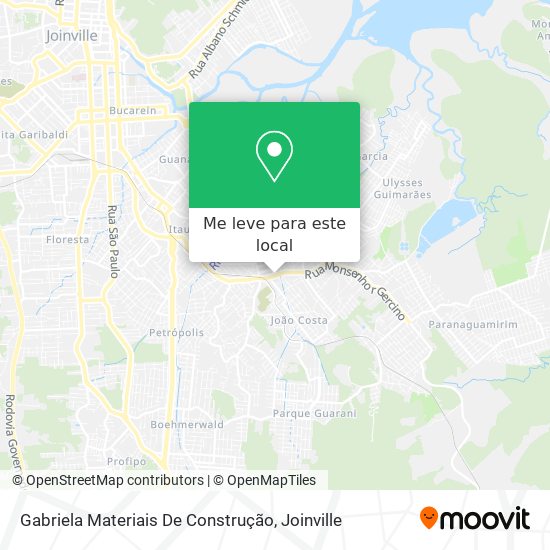 Gabriela Materiais De Construção mapa
