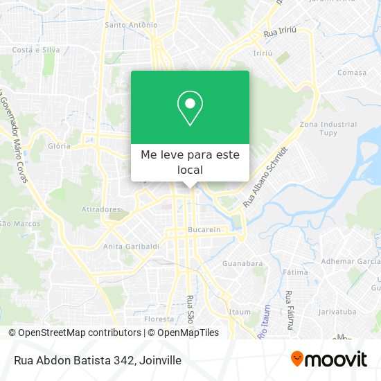 Rua Abdon Batista 342 mapa